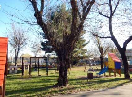 Asilo Cajello giardino