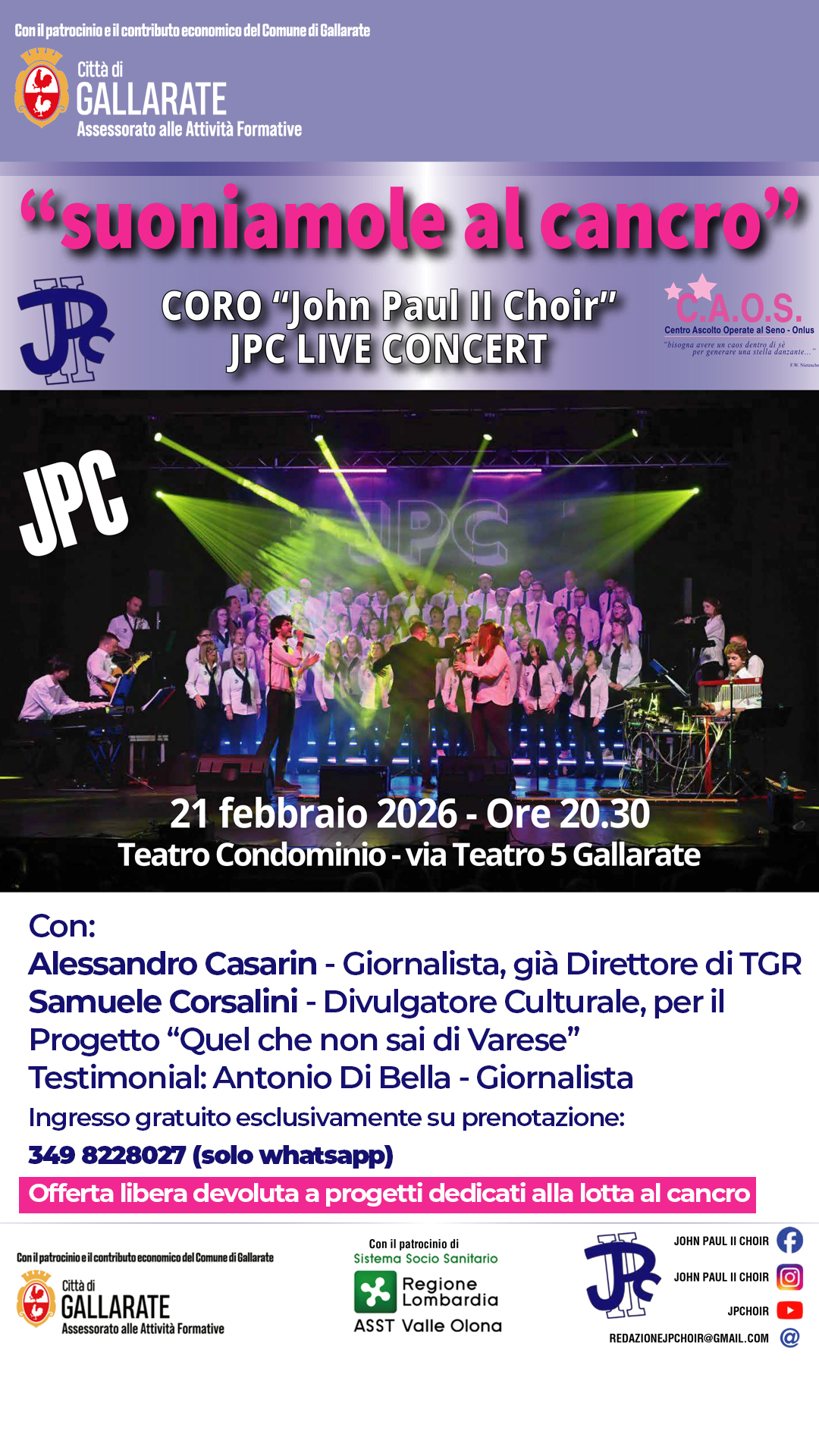 concerto-SUONIAMOLEALCANCRO