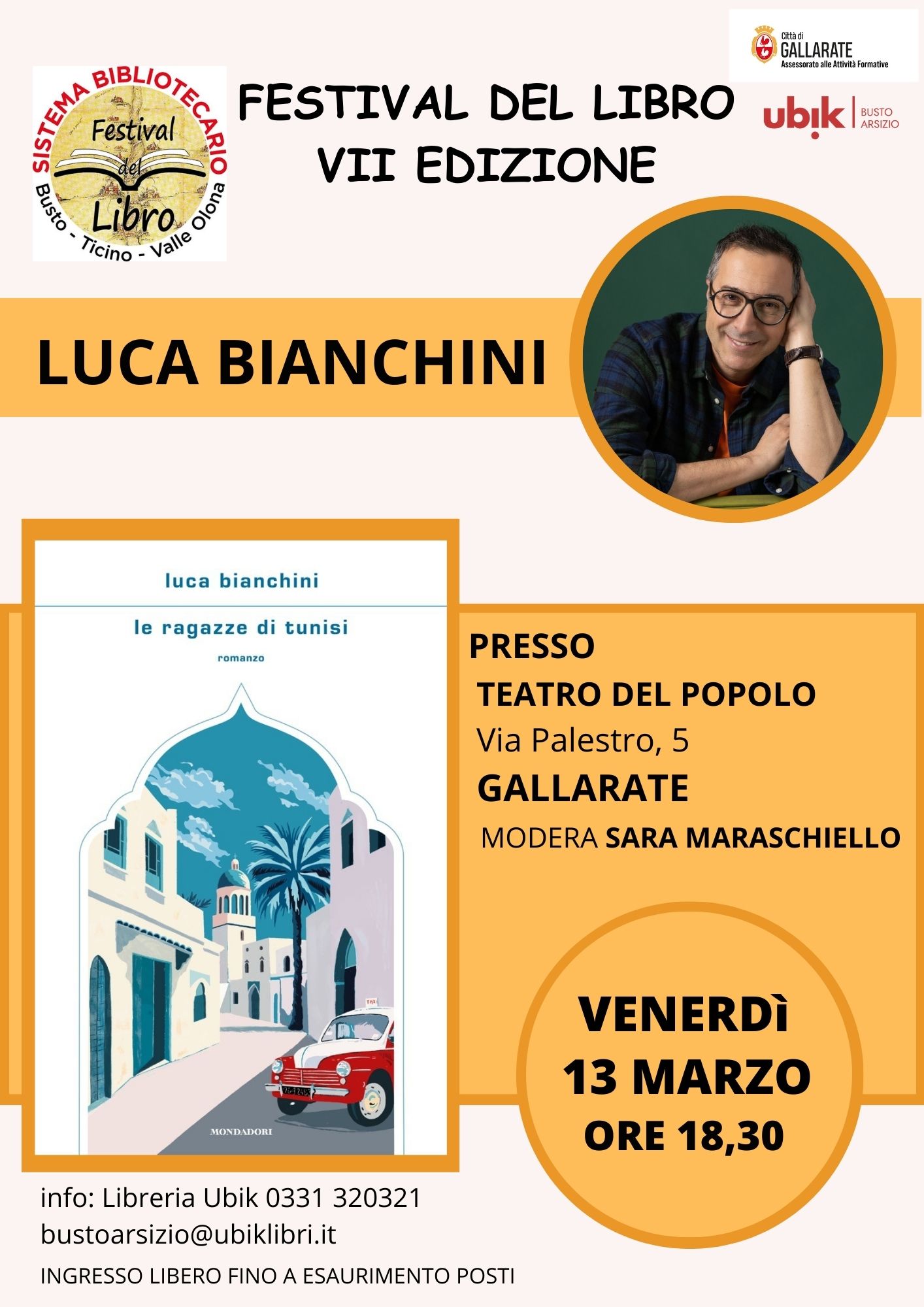 LUCA BIANCHINI FESTIVA DEL LIBRO 13 MARZO