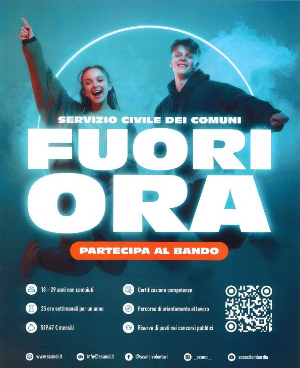 SERVIZIO CIVILE UNIVERSALE – BANDO PER LA SELEZIONE DI VOLONTARI