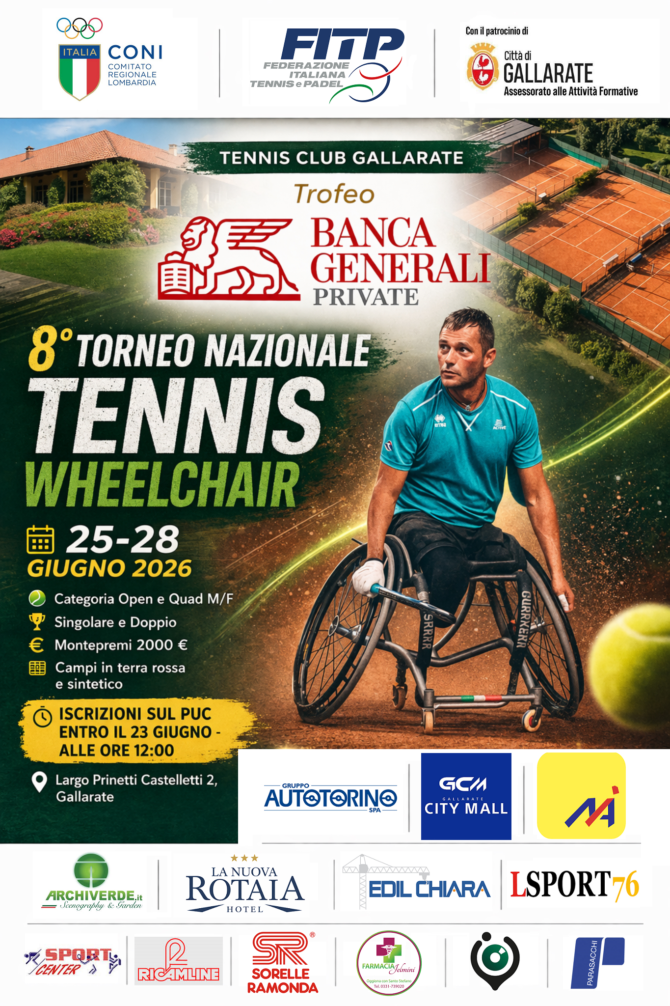 wheelchair trneo tennis